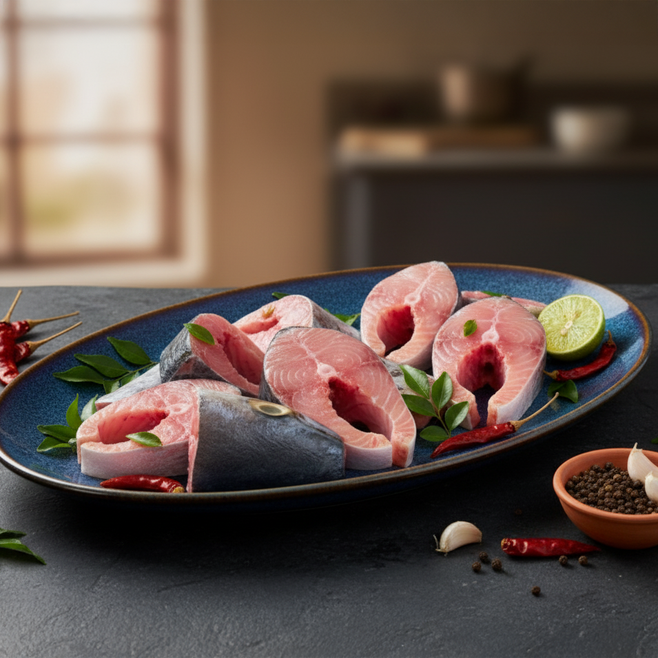 Seer Fish (Anjal / Vanjaram / Nei Meen / Surmai)